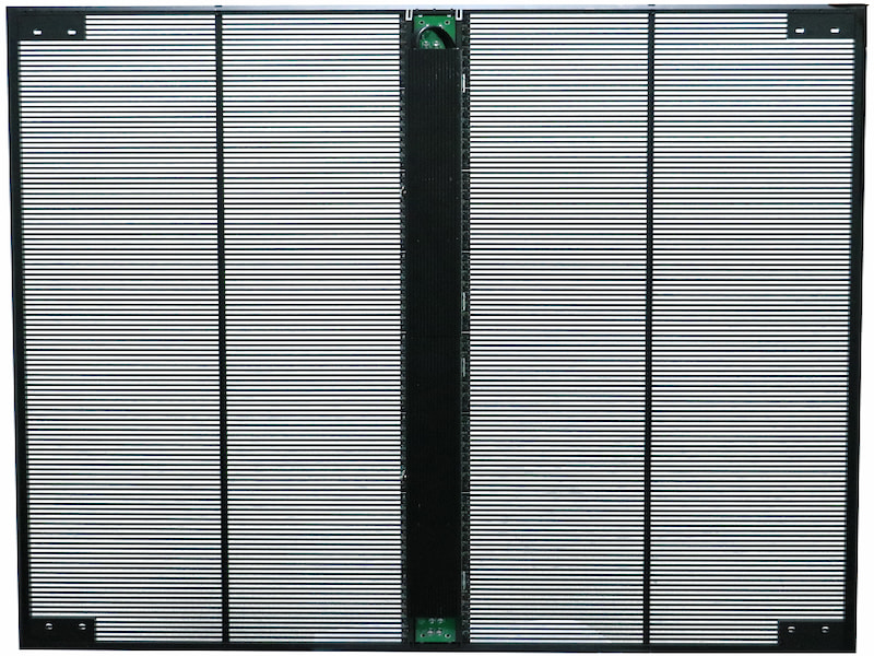 Исключительная яркость и четкость прозрачного светодиодного дисплея