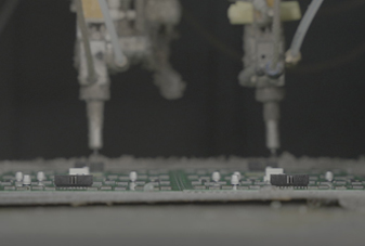 Монтаж со стороны компонентов на печатной плате